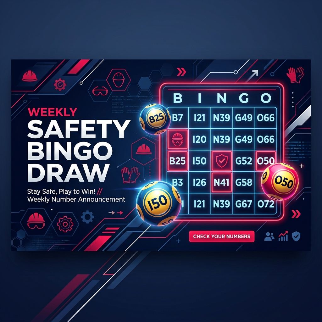 Weekly Safety Bingo Draw